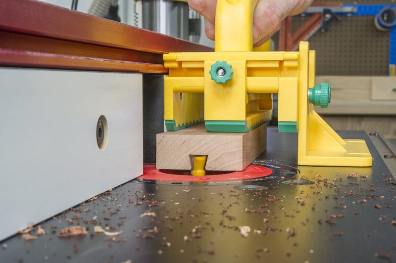 MICROJIG Matchfit DVC-1177K2 Dovetail Clamp Pro  Green/Yellow/Silver - Image 4